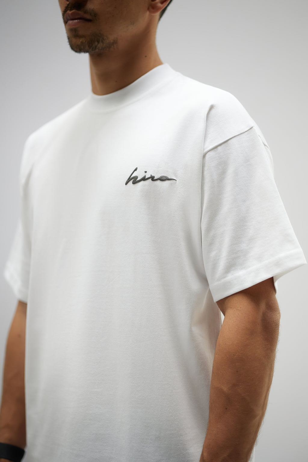 HIRO BASIC T-SHIRT IN WHITE