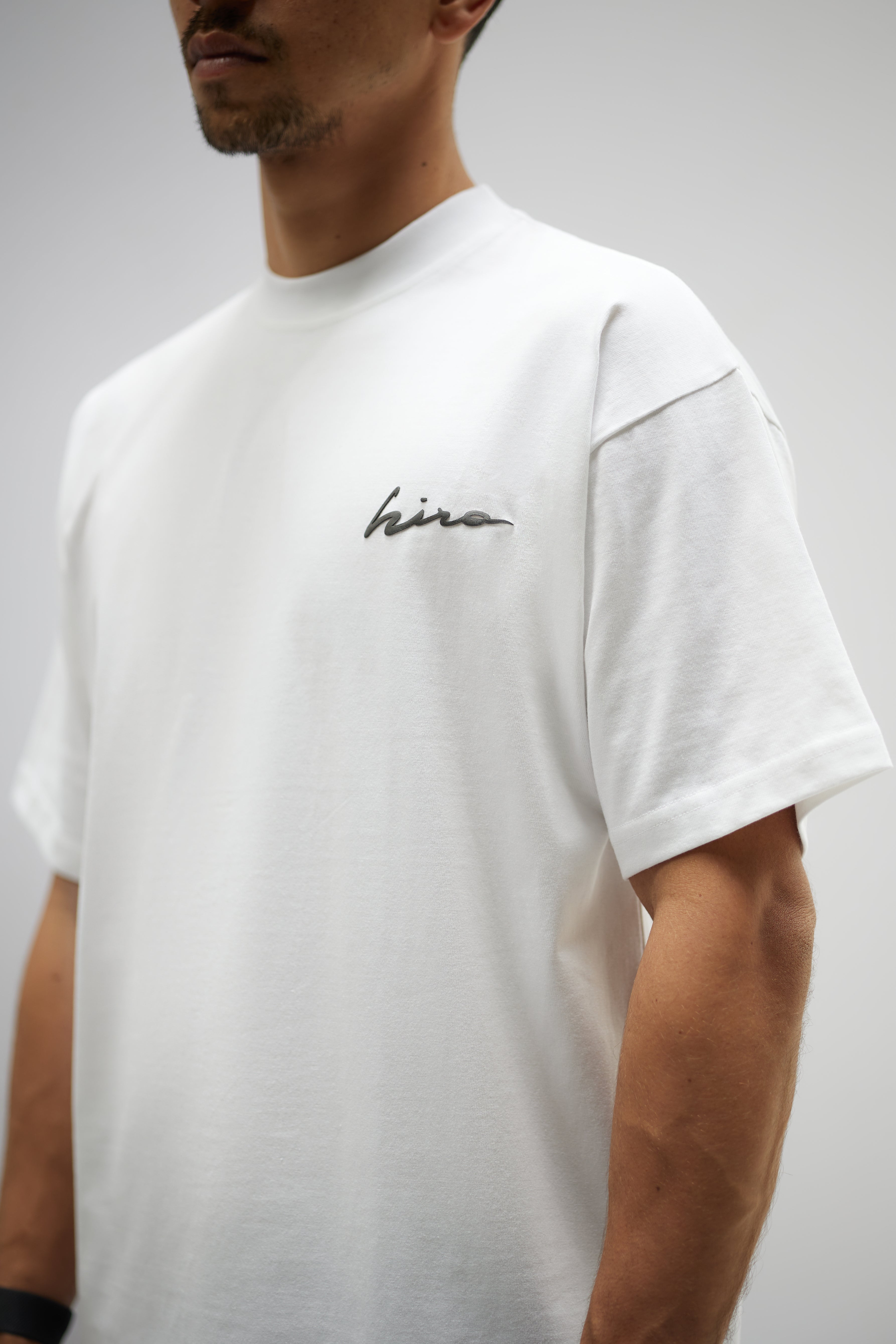 HIRO BASIC T-SHIRT IN WHITE