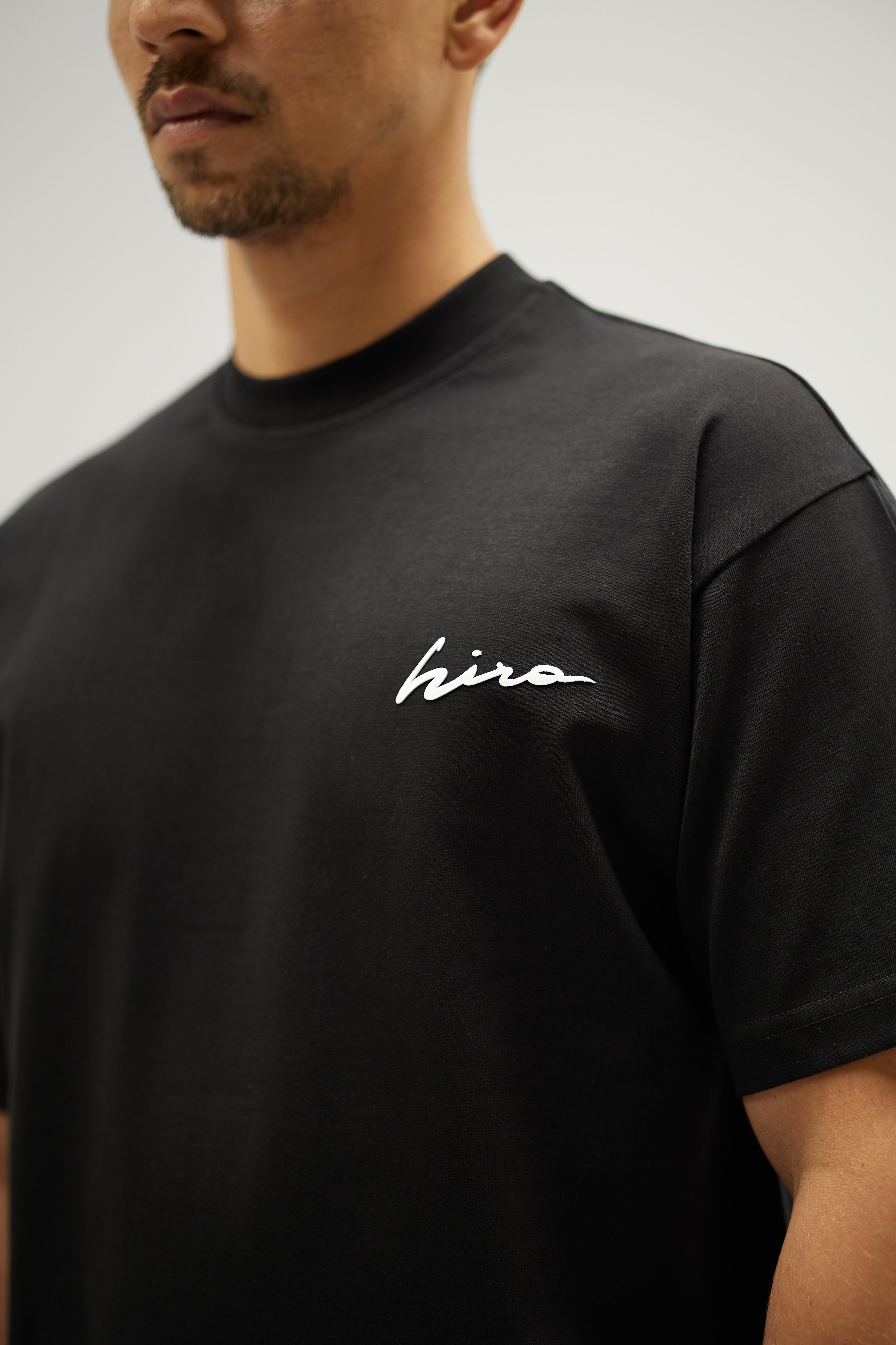 HIRO BASIC T-SHIRT IN BLACK