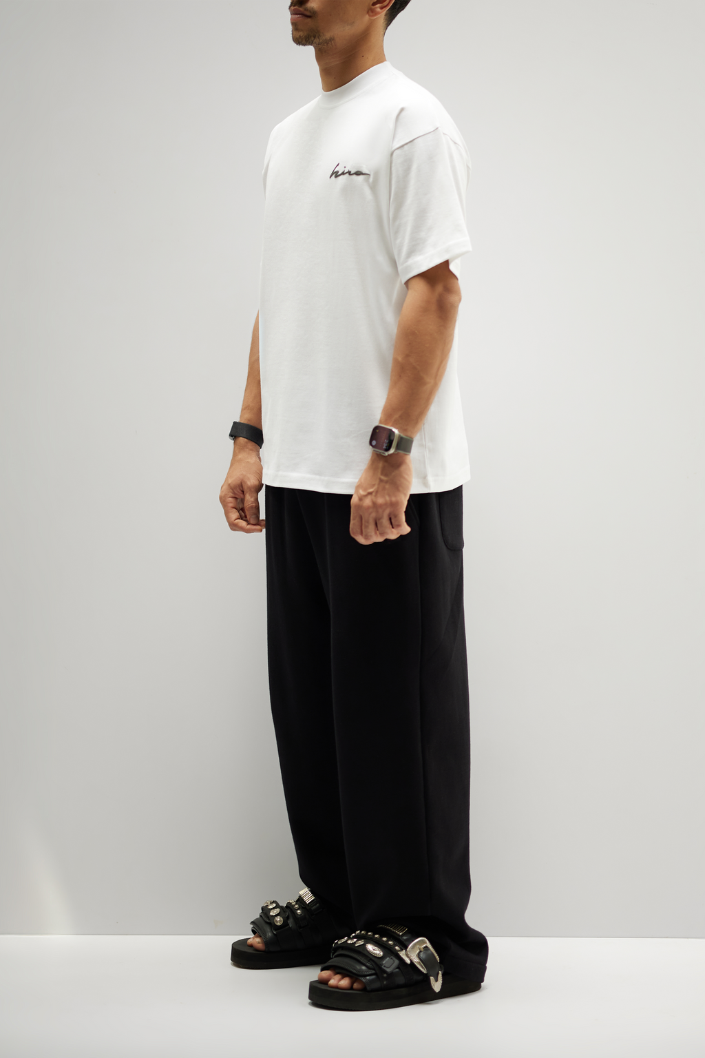 HIRO BASIC T-SHIRT IN WHITE