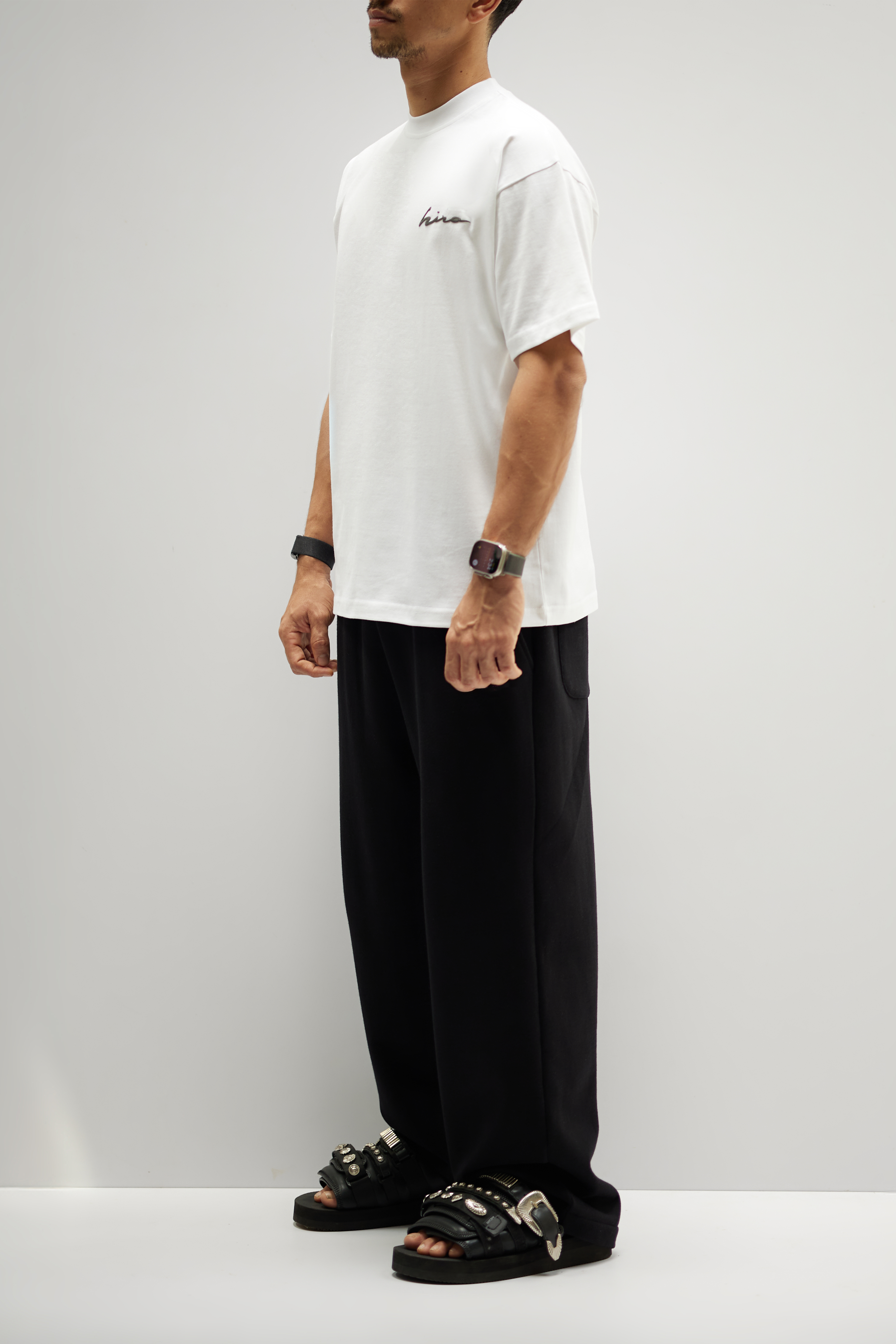 HIRO BASIC T-SHIRT IN WHITE
