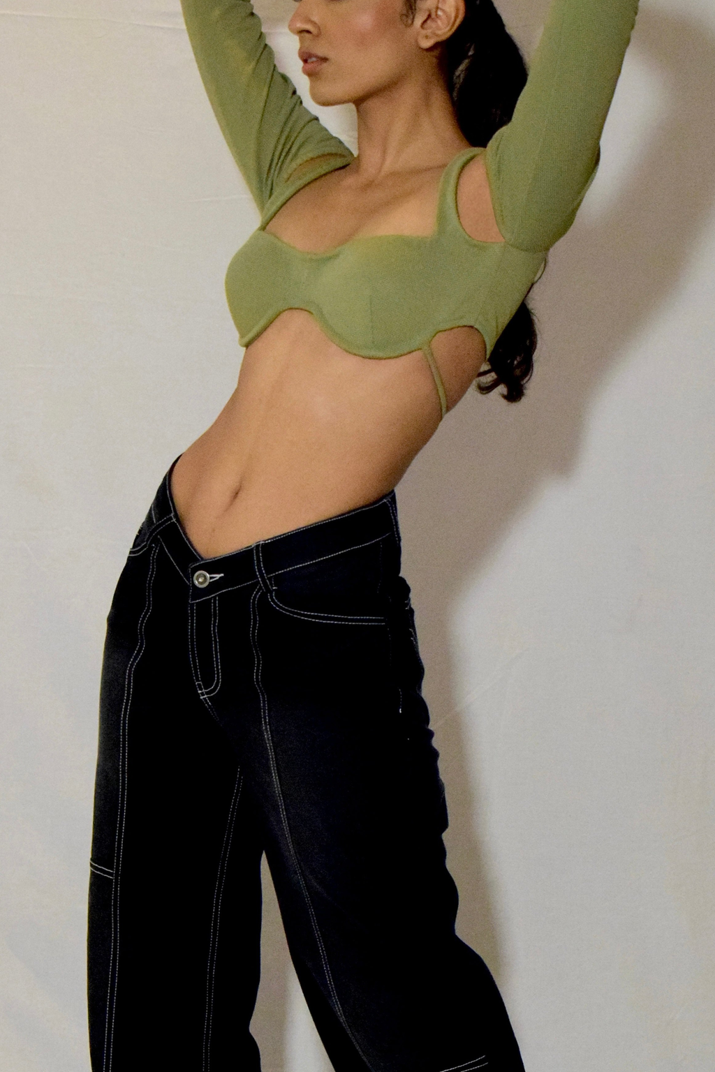 IVY BRALETTE IN SEAGREEN