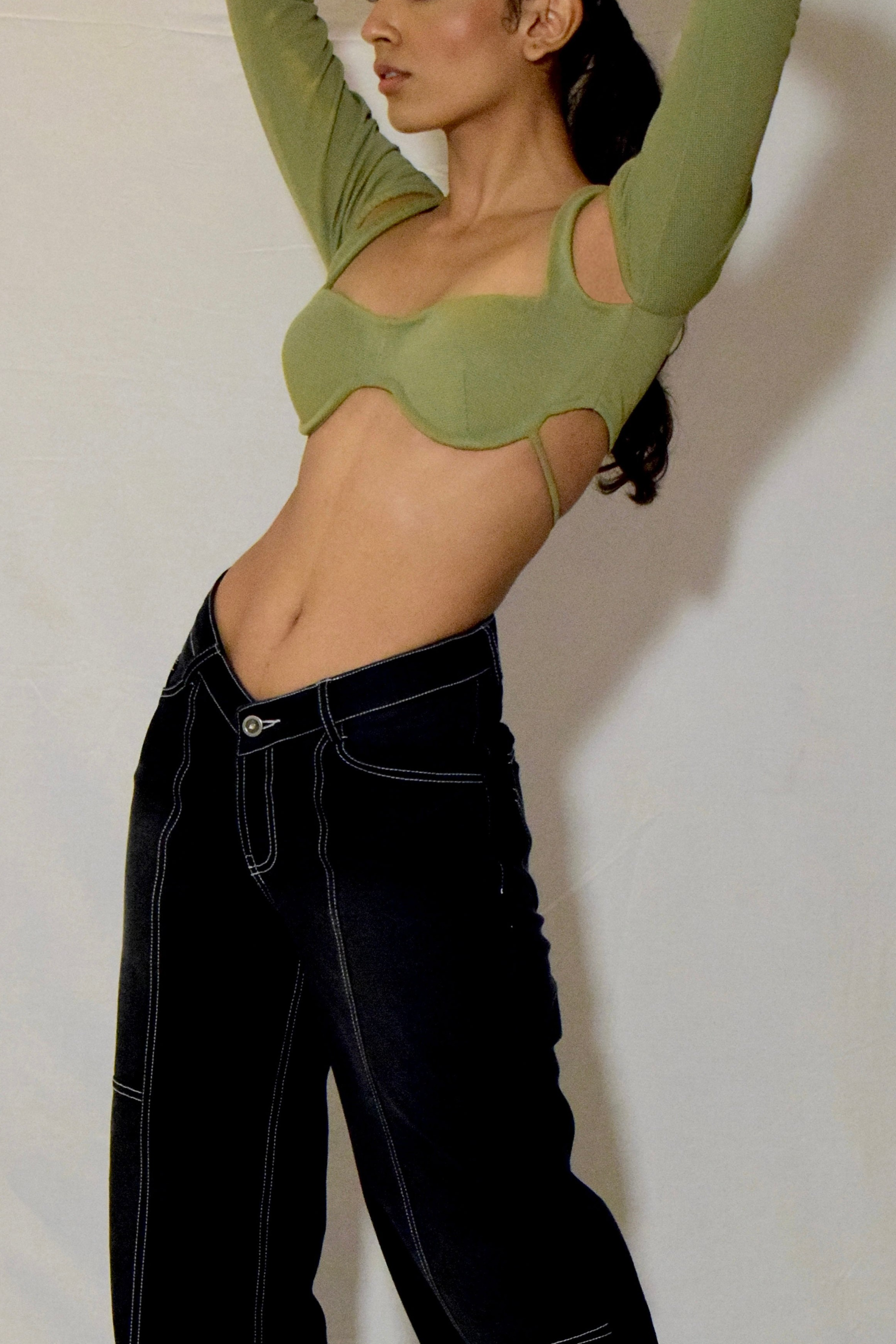 IVY BRALETTE IN SEAGREEN