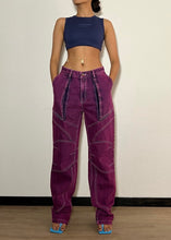 Load image into Gallery viewer, HIKE PANTS IN PURPLE ONE OF ONE
