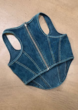 Load image into Gallery viewer, HIRO DENIM CORSET
