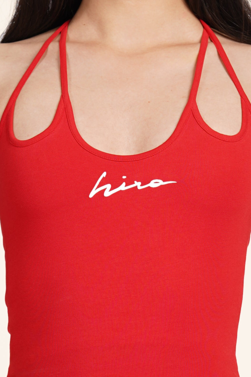 BAYWATCH BODYSUIT IN RED