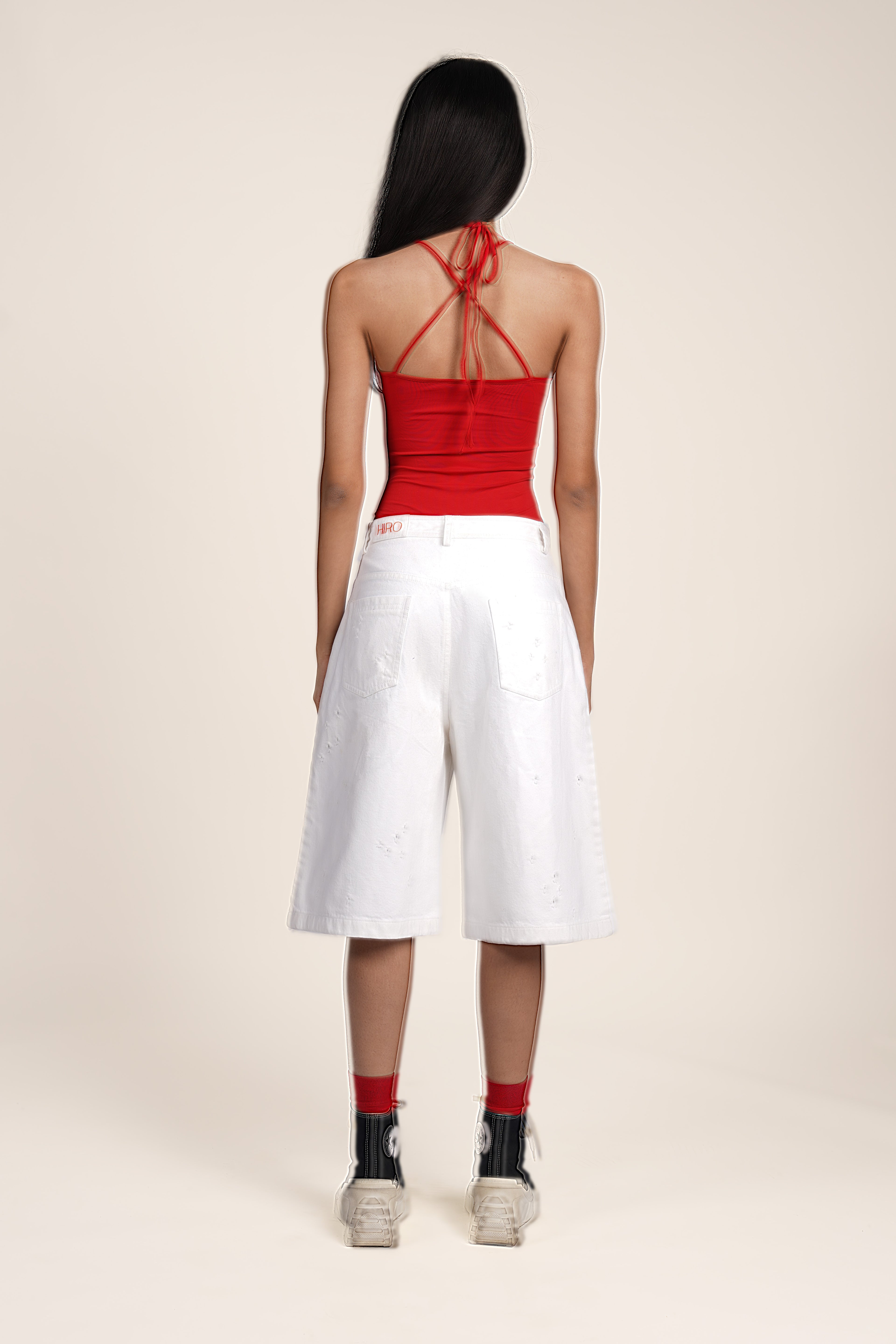 BAYWATCH BODYSUIT IN RED
