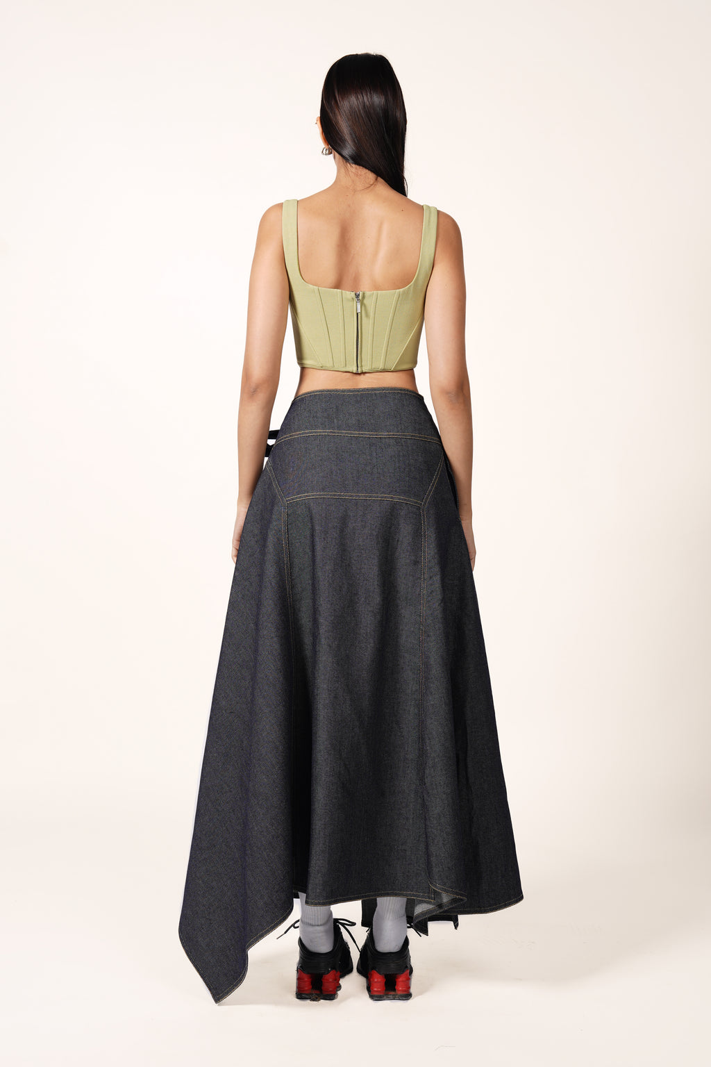 BEATRICE CORSET IN GREEN