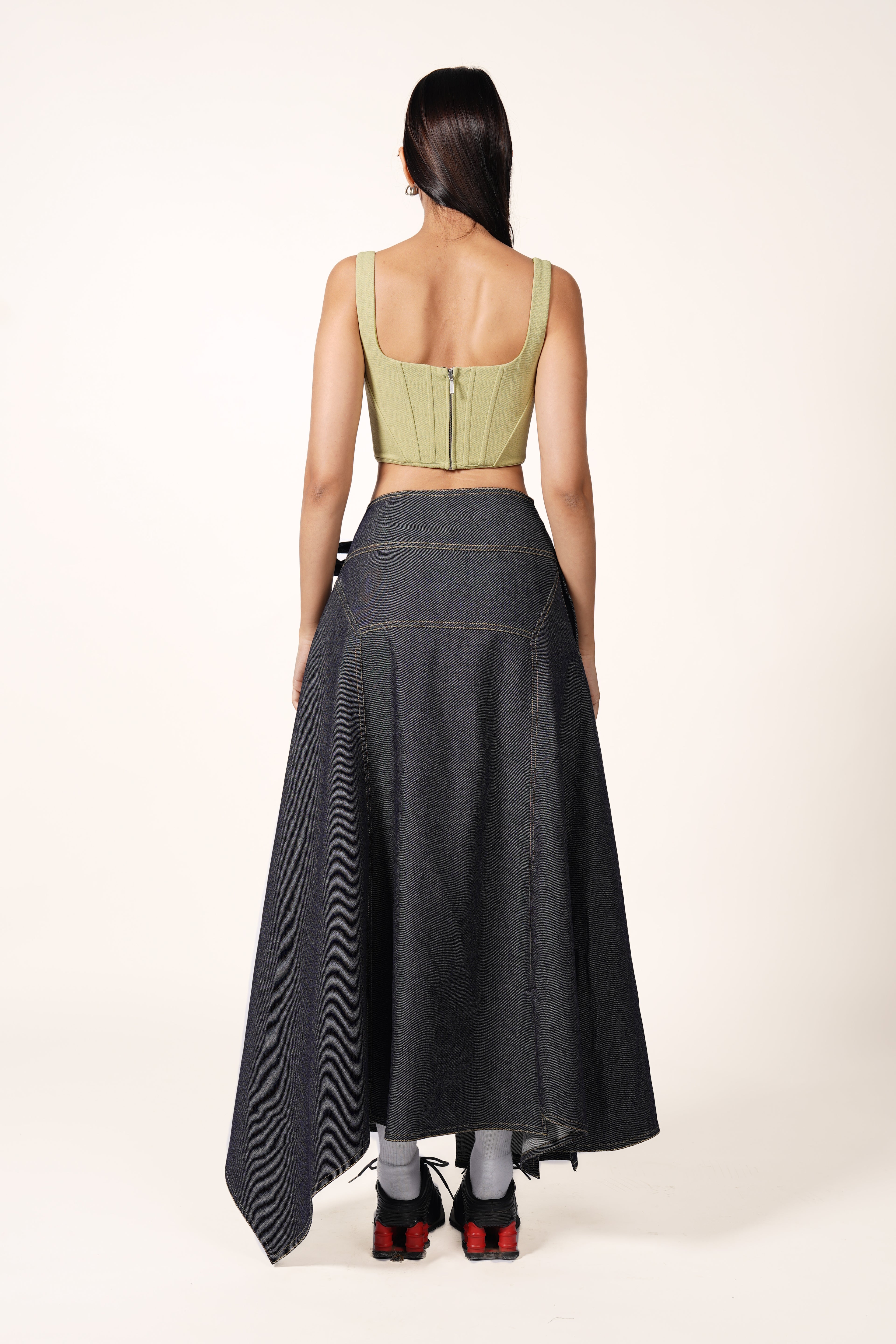 BEATRICE CORSET IN GREEN
