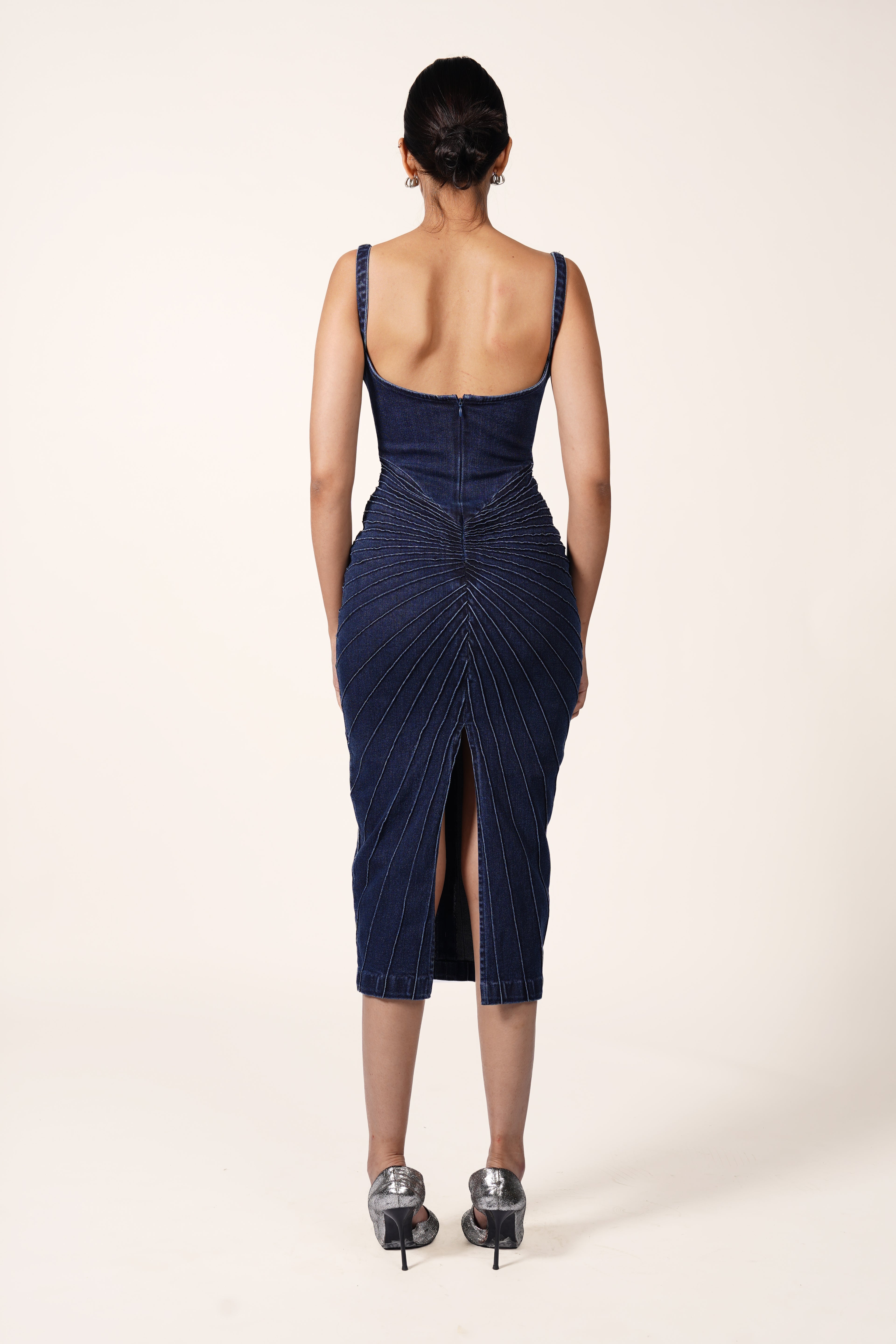 SUPERNOVA DENIM DRESS