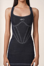 Load image into Gallery viewer, SERENA DENIM DRESS IN MIDNIGHT BLUE
