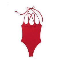 Load image into Gallery viewer, BAYWATCH BODYSUIT IN RED
