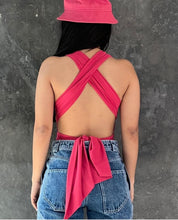 Load image into Gallery viewer, KNOTTY BODYSUIT IN PINK
