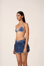 Load image into Gallery viewer, CARGO SKIRT IN BLUE
