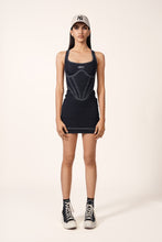 Load image into Gallery viewer, SERENA DENIM DRESS IN MIDNIGHT BLUE

