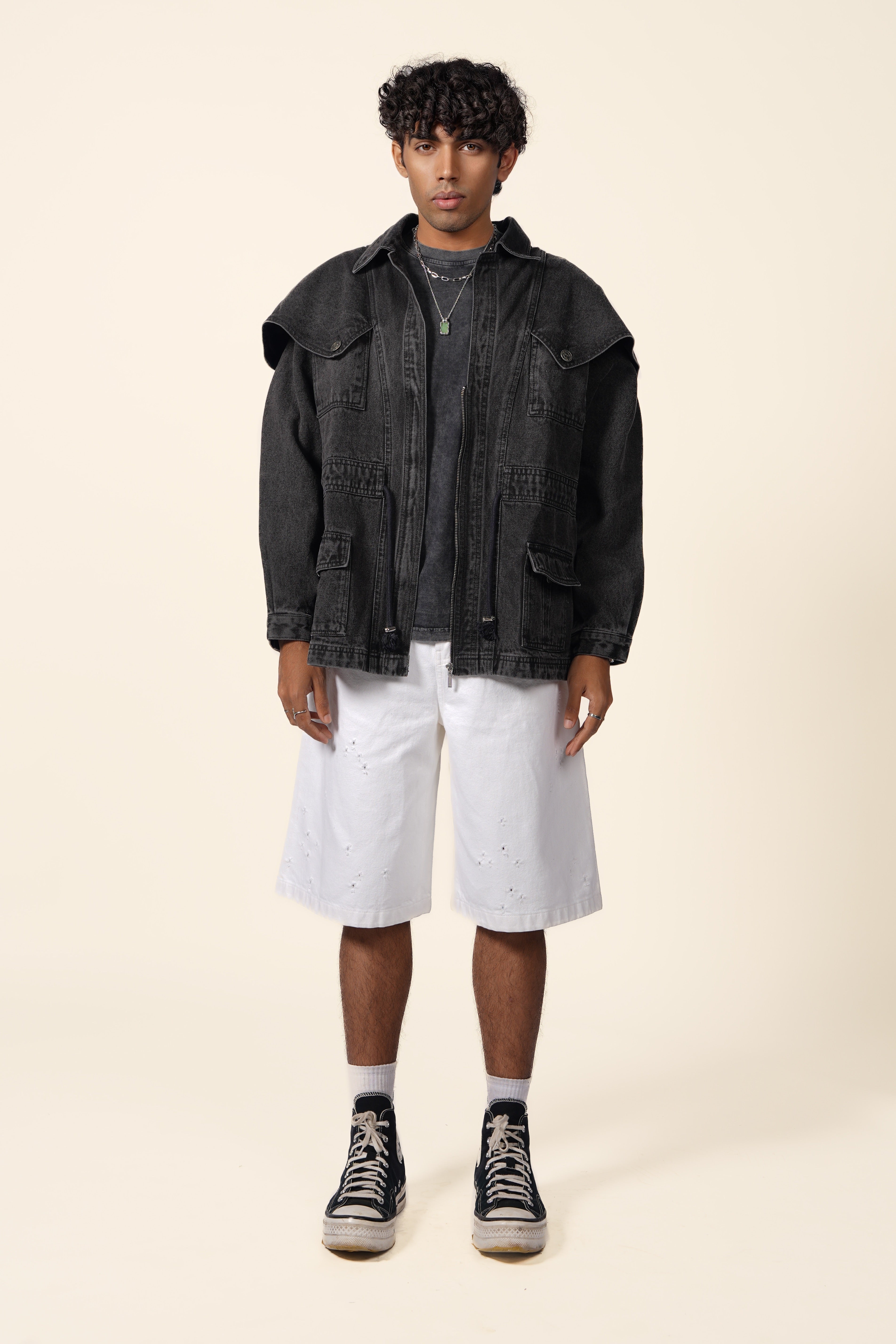JAFAR JACKET IN BLACK