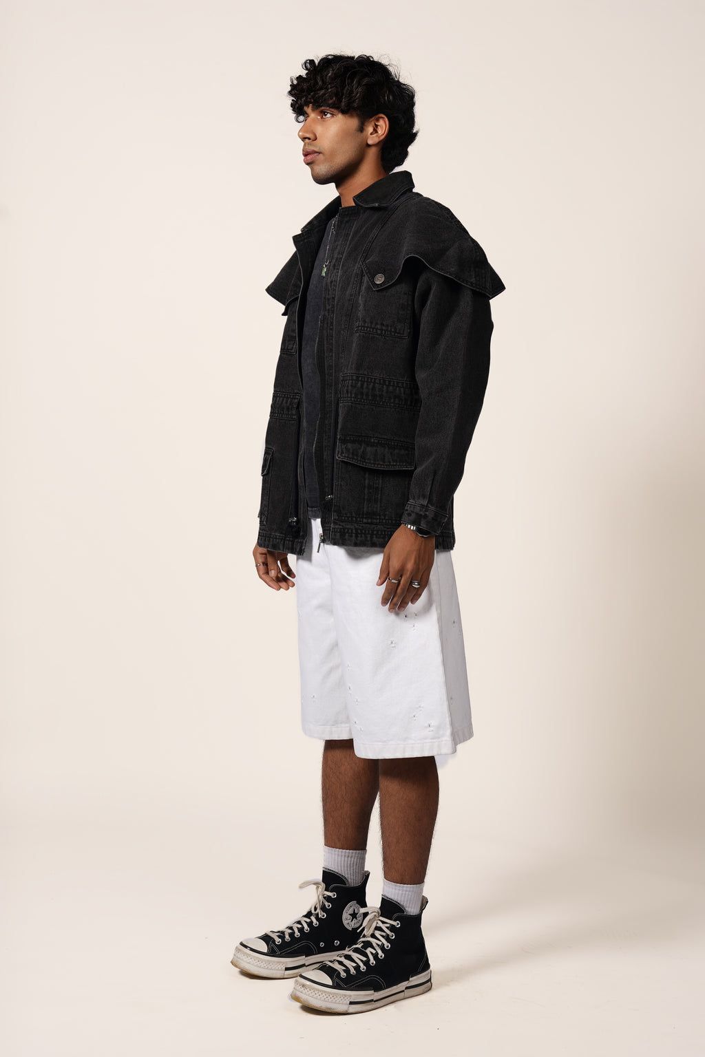 JAFAR JACKET IN BLACK