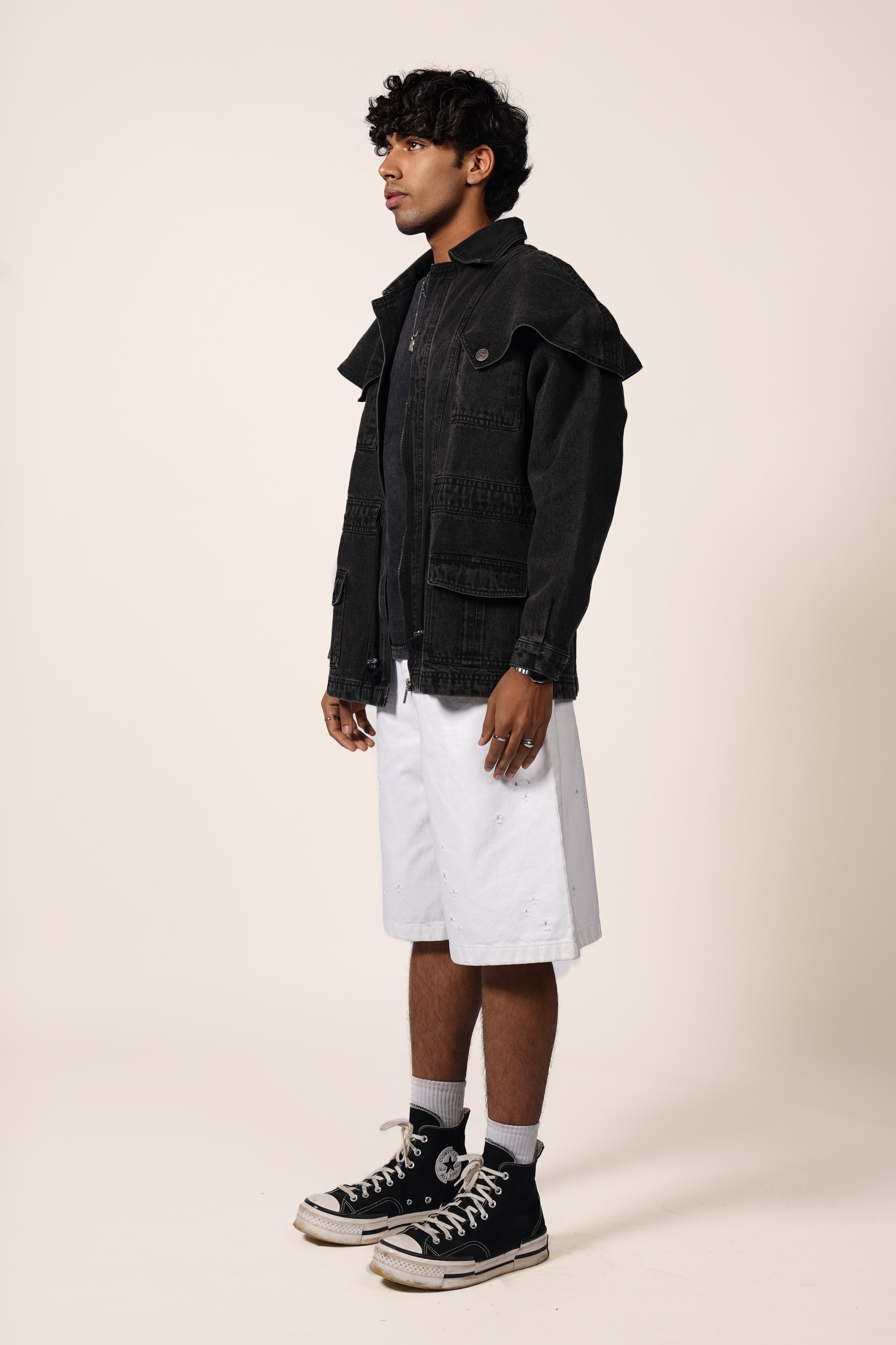 JAFAR JACKET IN BLACK