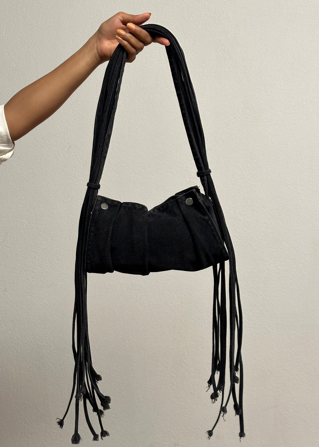 RODEO STRING BAG IN BLACK