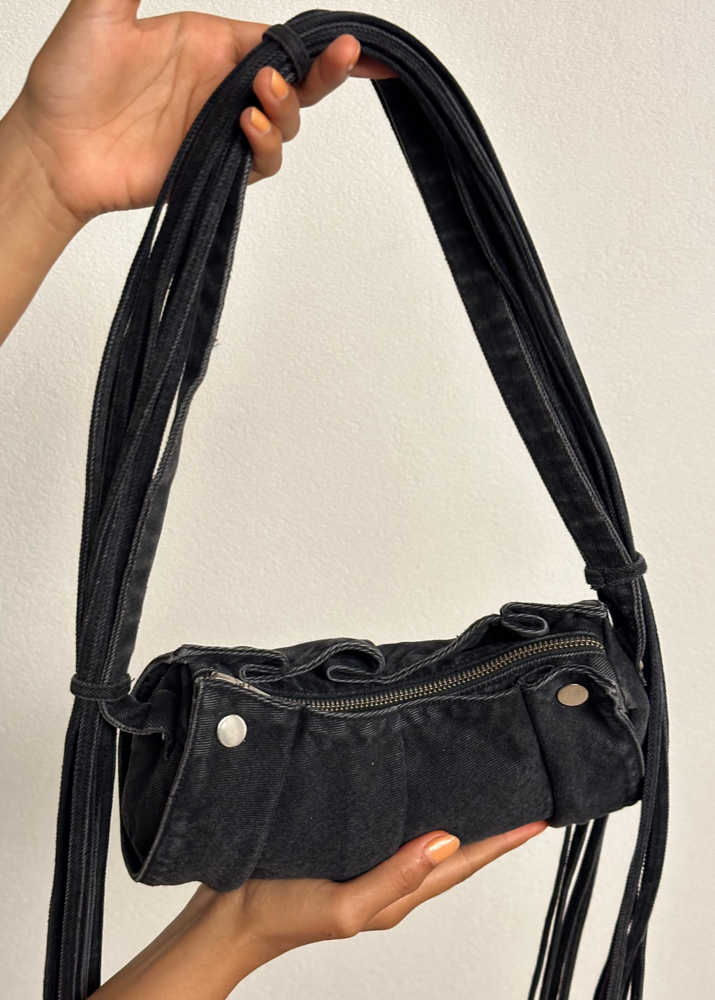 RODEO STRING BAG IN BLACK