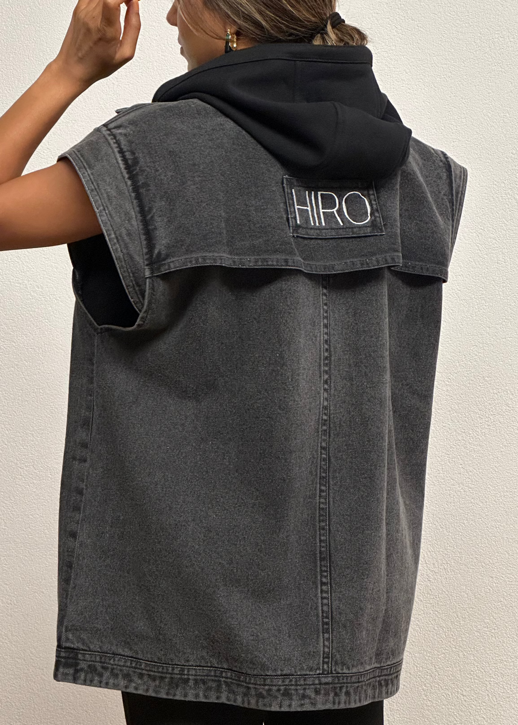 DOUBLE UTILITY JACKET IN GREY