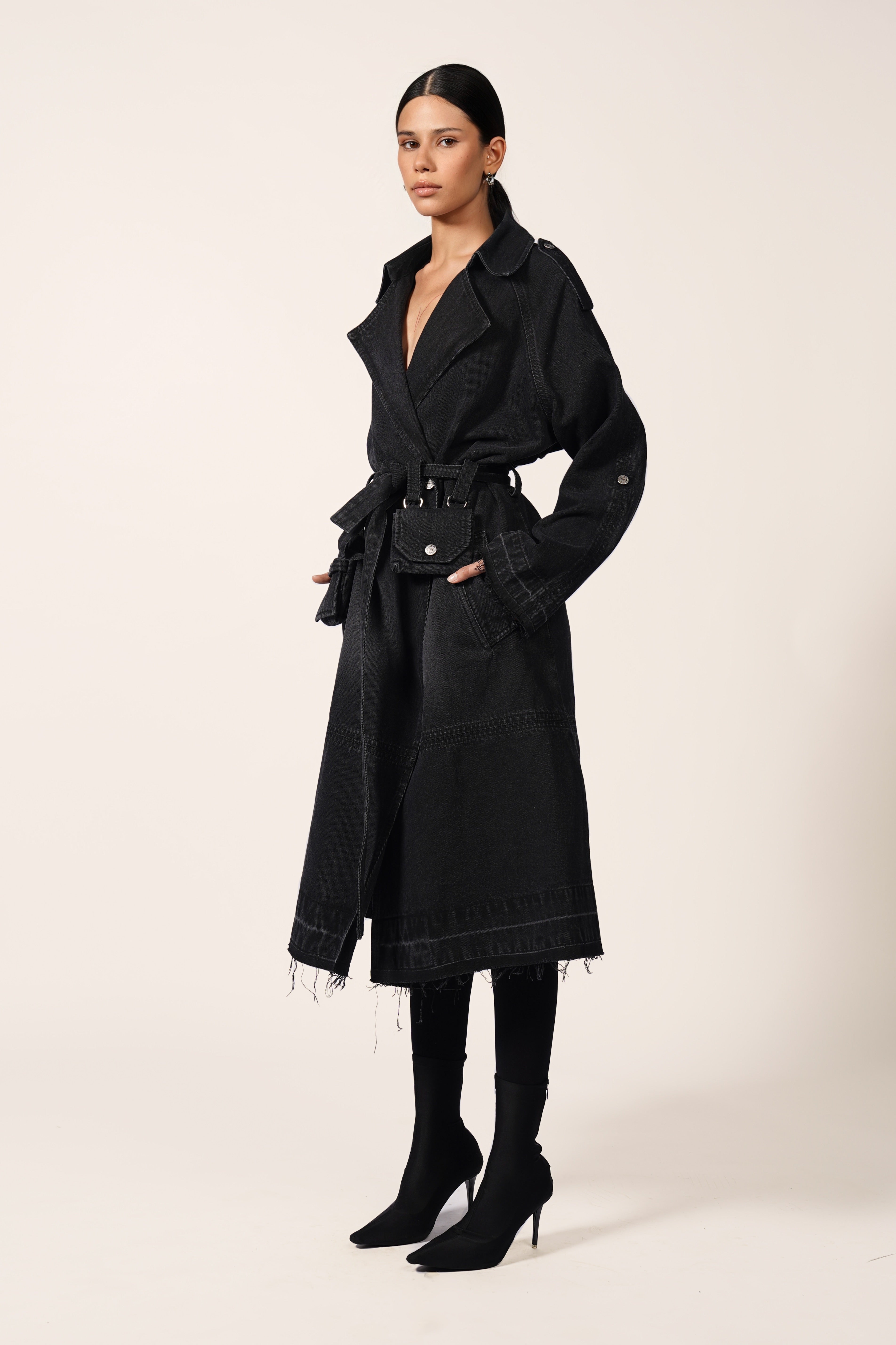 NIGHT RIDER TRENCH COAT