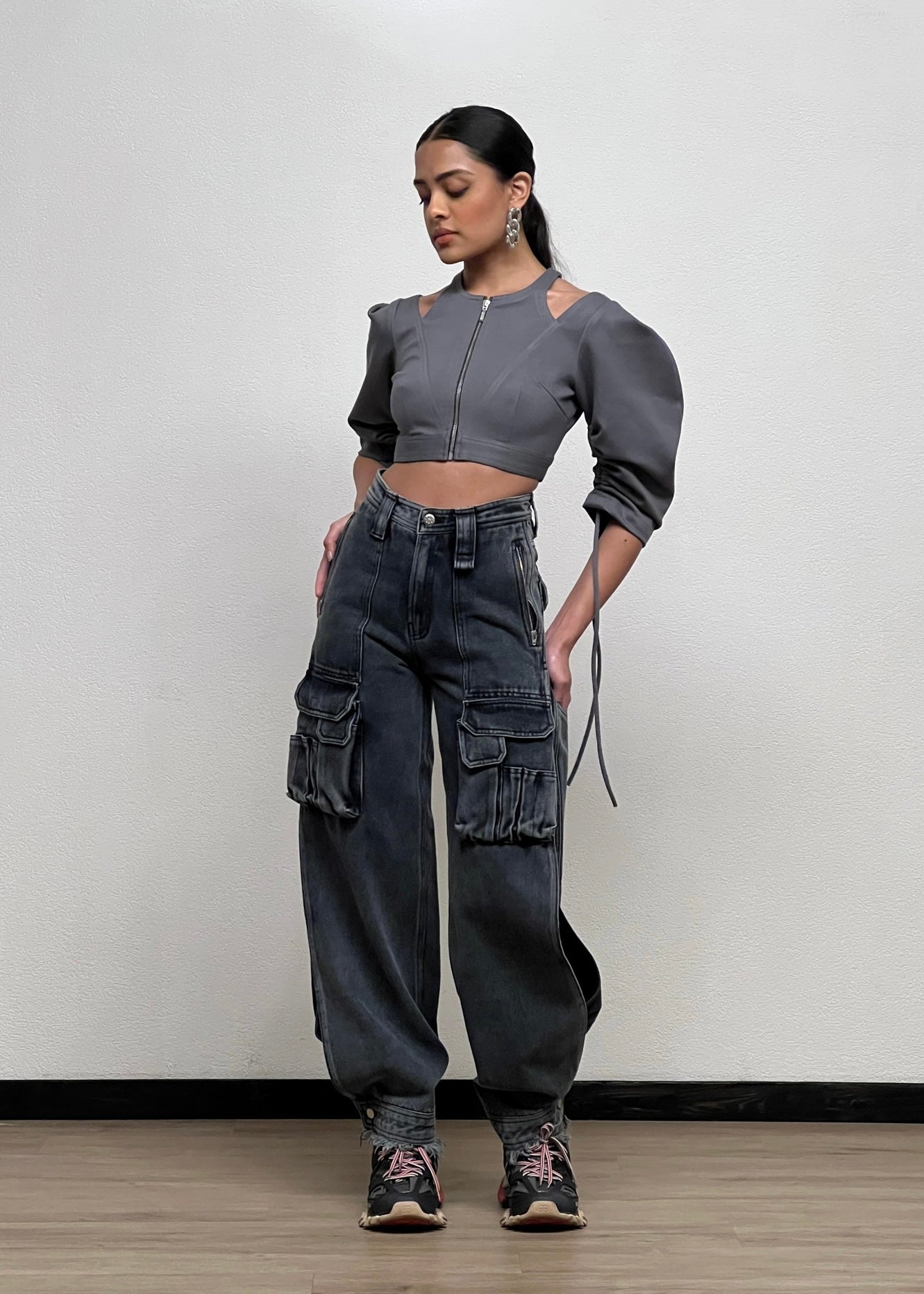 RAPID TOP in GREY