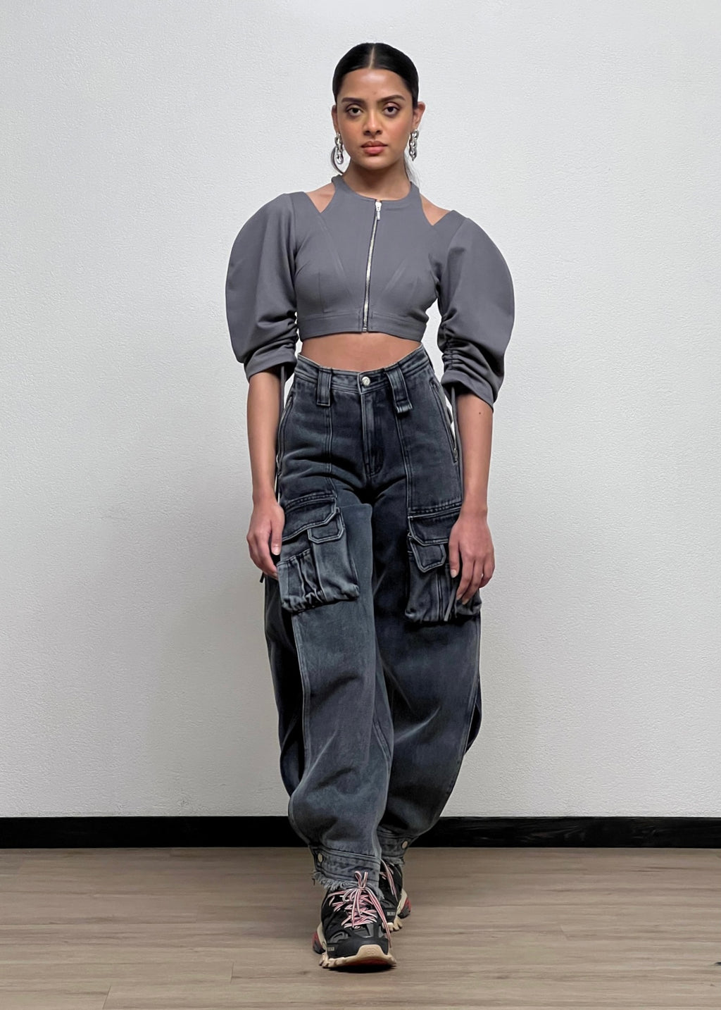 RAPID TOP in GREY