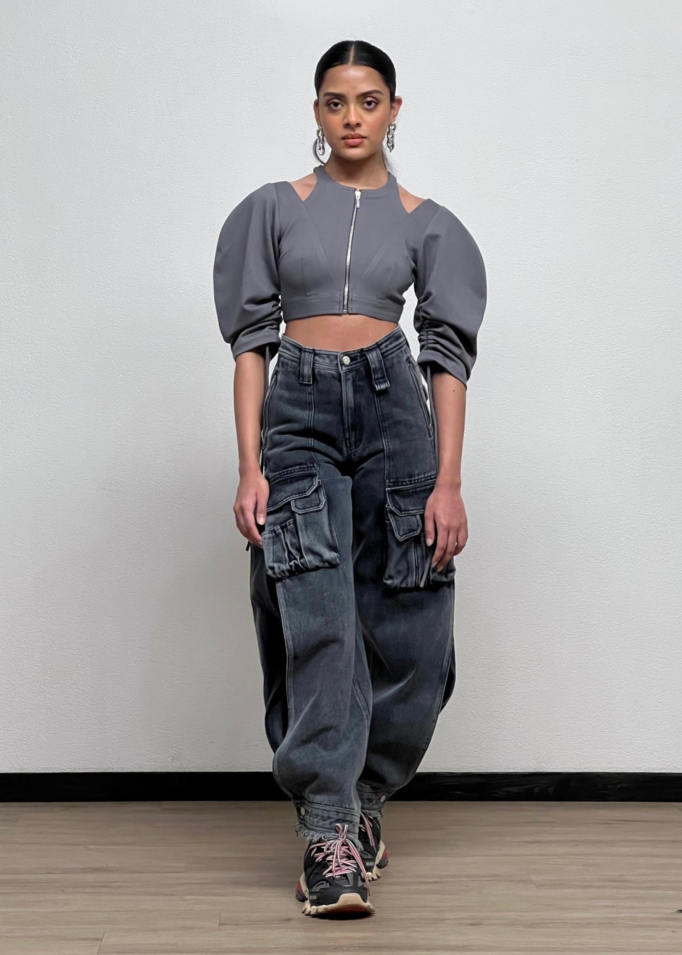 RAPID TOP in GREY
