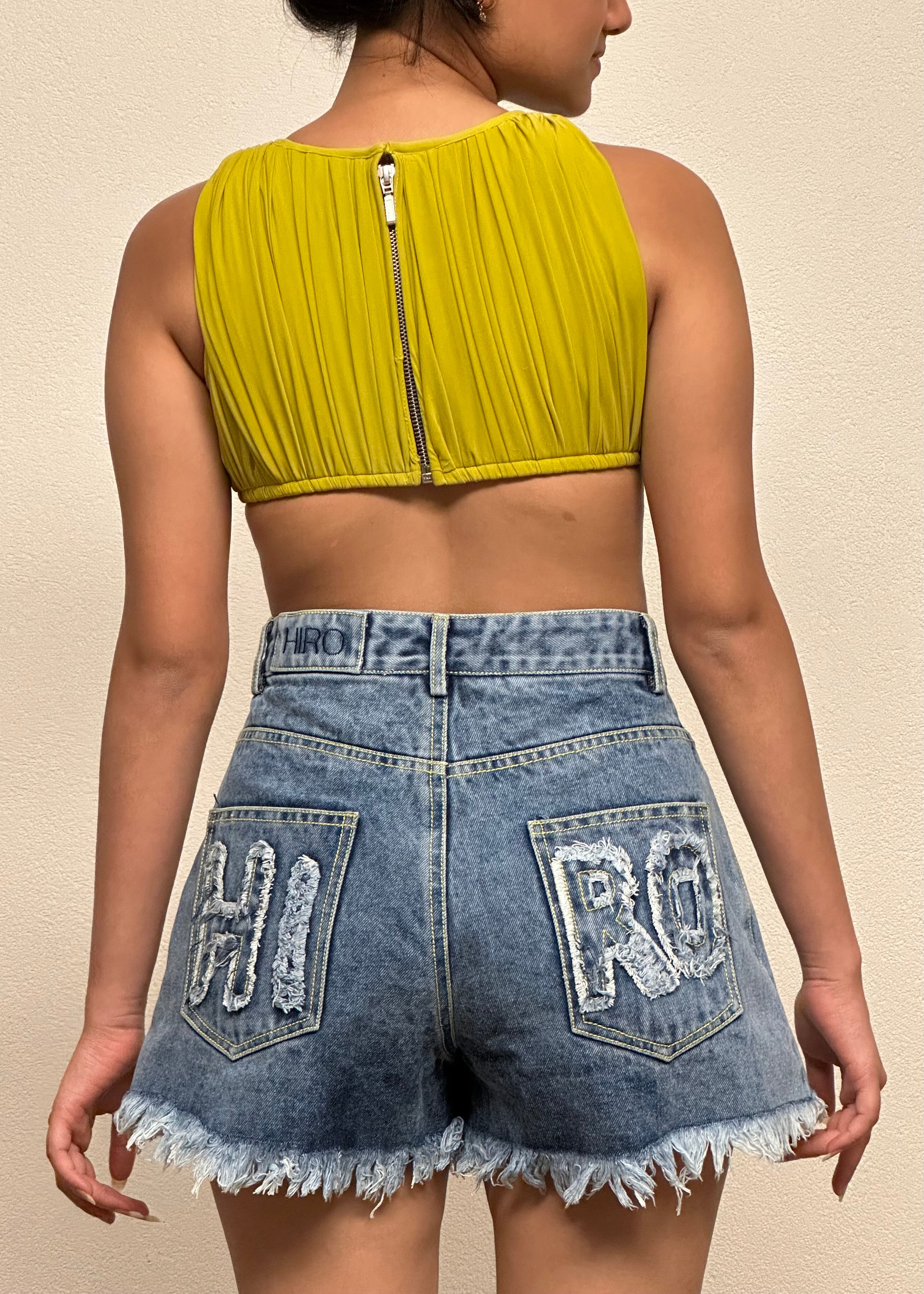 CURVY DENIM SHORTS