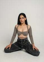 Load image into Gallery viewer, IVY BRALETTE IN ASHGREY
